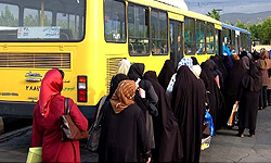 کنترل سوخت 80 دستگاه اتوبوس واحد در استان زنجان